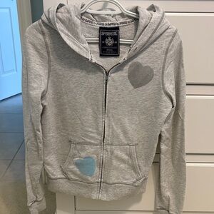 PINK Victoria's Secret Zip Up Sweatshirt Size Small